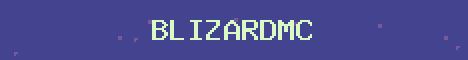 BlizardMC Minecraft server banner