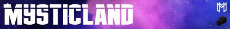 MysticLand Minecraft server banner