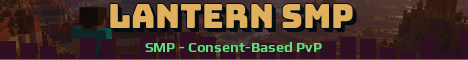 Lantern SMP Minecraft server banner