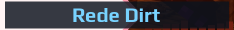 Rede Dirt Minecraft server banner