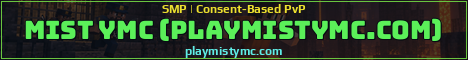 Mist yMC (PlayMistyMc.com) Minecraft server banner