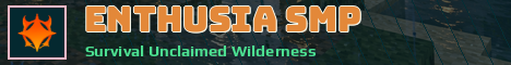 Enthusia SMP Minecraft server banner