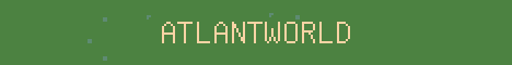 AtlantWorld Minecraft server banner