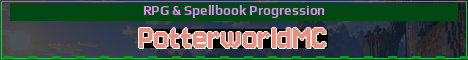 PotterworldMC Minecraft server banner