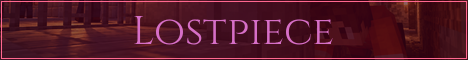 Lostpiece Minecraft server banner