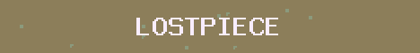 Lostpiece Minecraft server banner