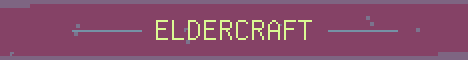 ElderCraft Minecraft server banner