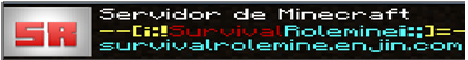 Survival Rolemine Network Minecraft server banner
